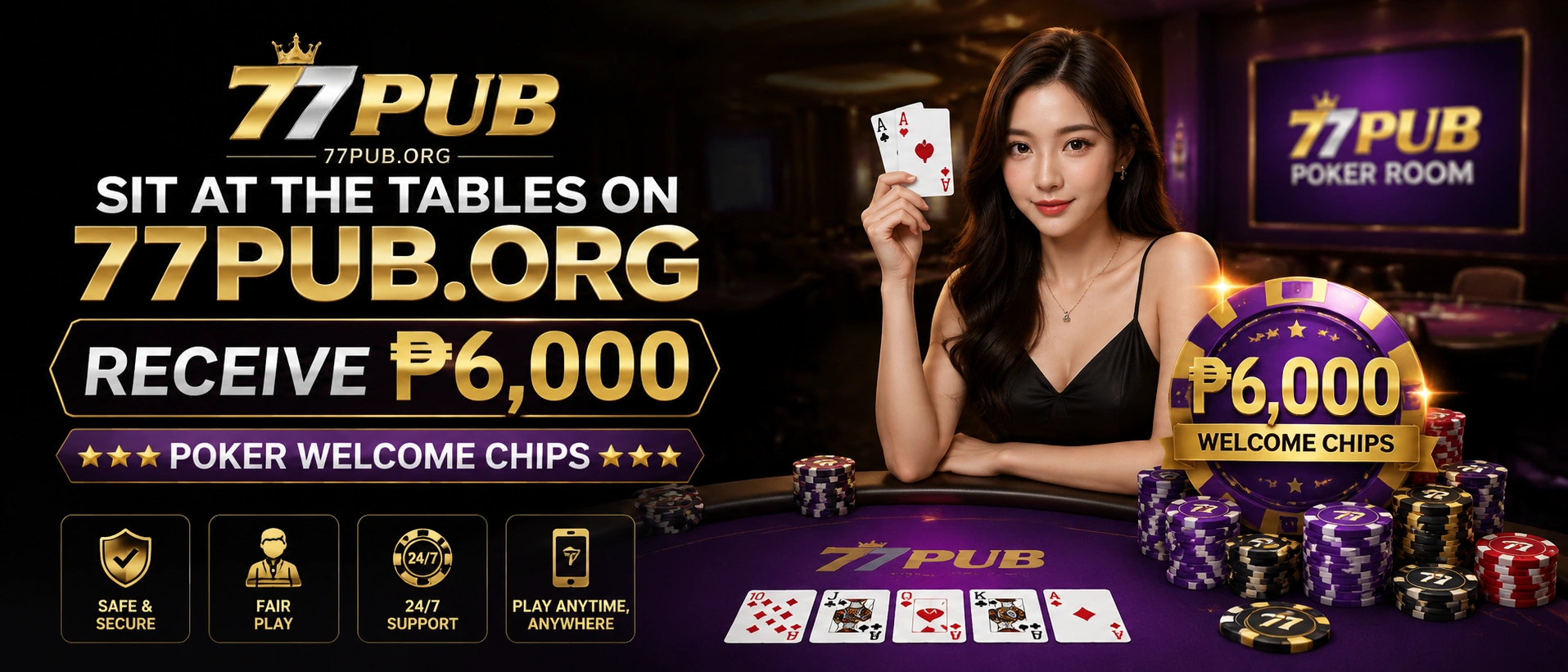 77pub poker lobby preview