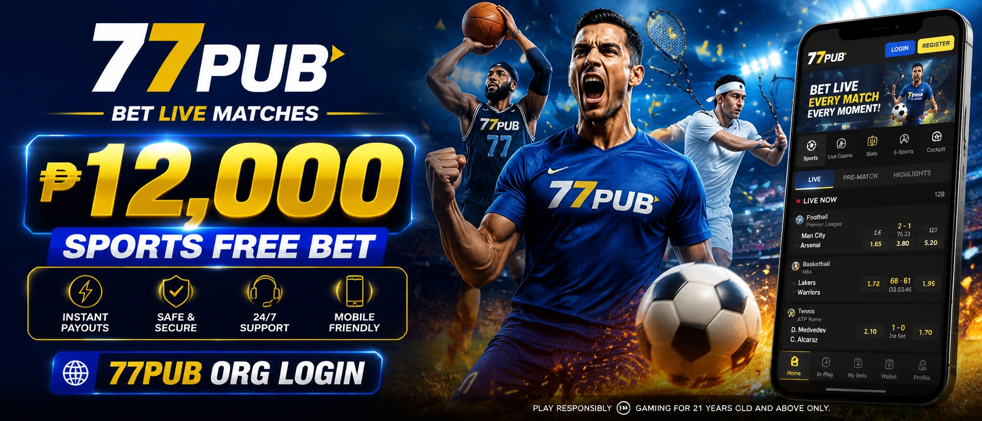 77pub sports betting hub